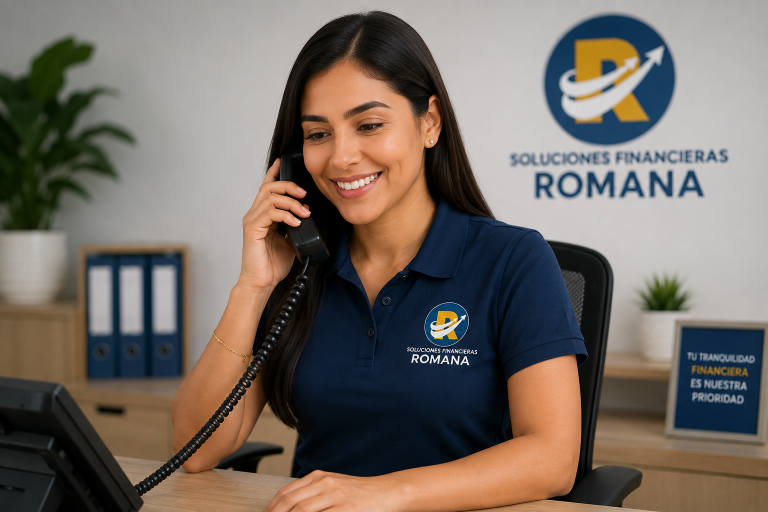 Asesora de Soluciones Financieras Romana EM te contacta